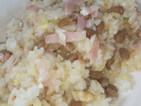 納豆チャーハン